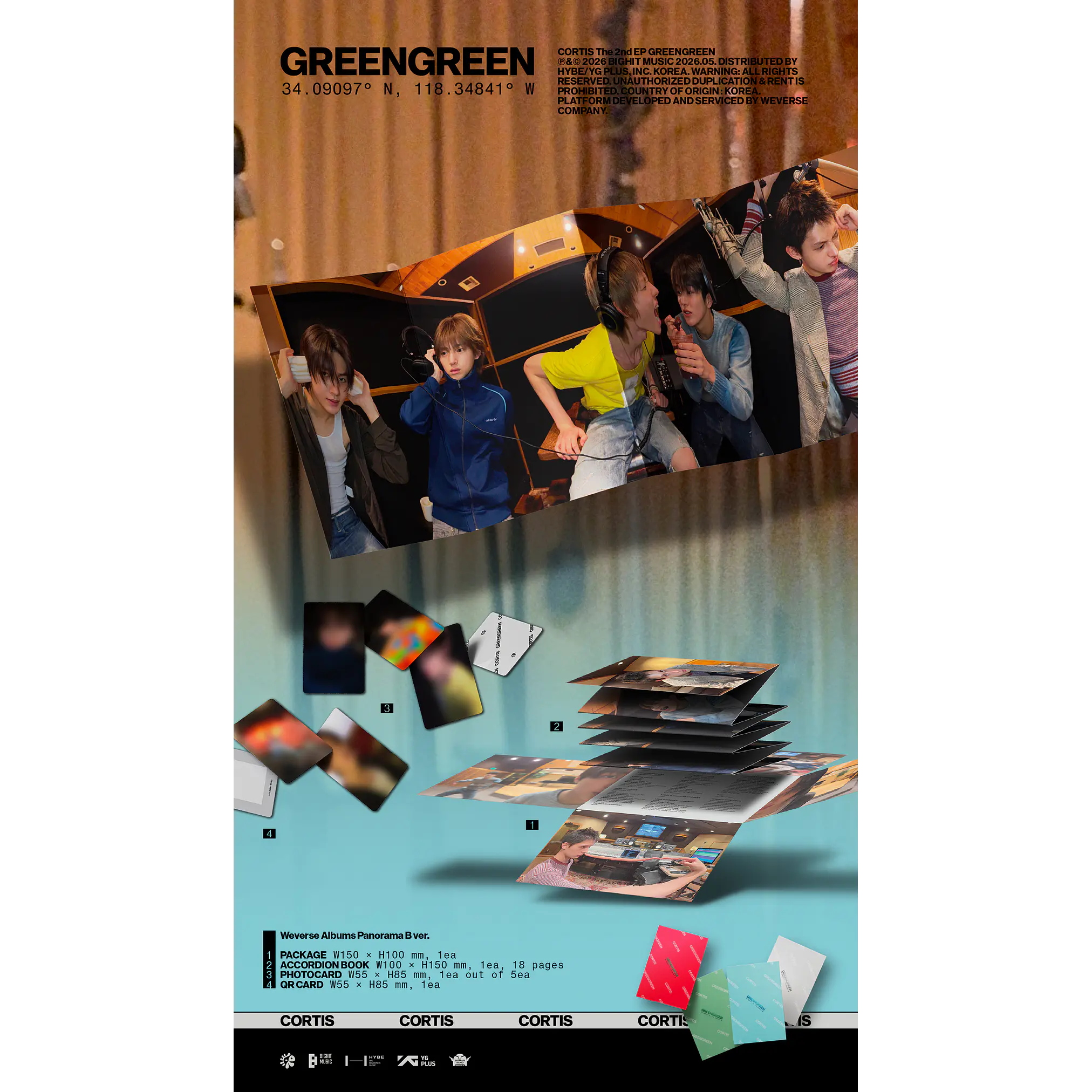 [PRE-VENTA] CORTIS - GREENGREEN (WEVERSE ALBUMES VER.) 5
