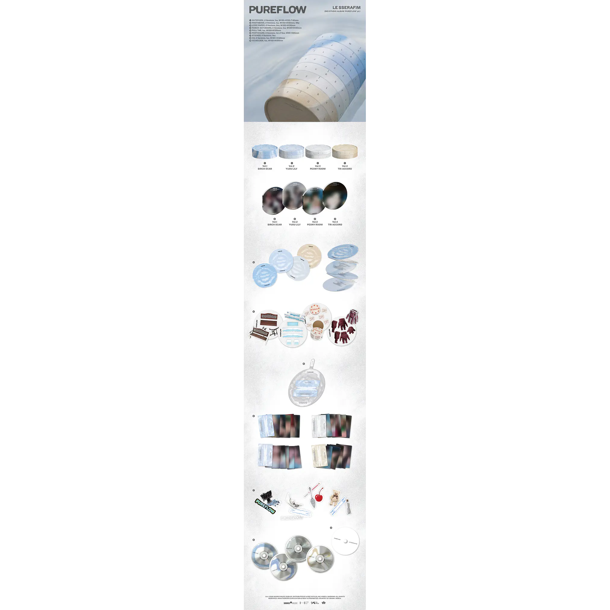 [PRE-VENTA] LE SSERAFIM - PURE FLOW PT.1  6