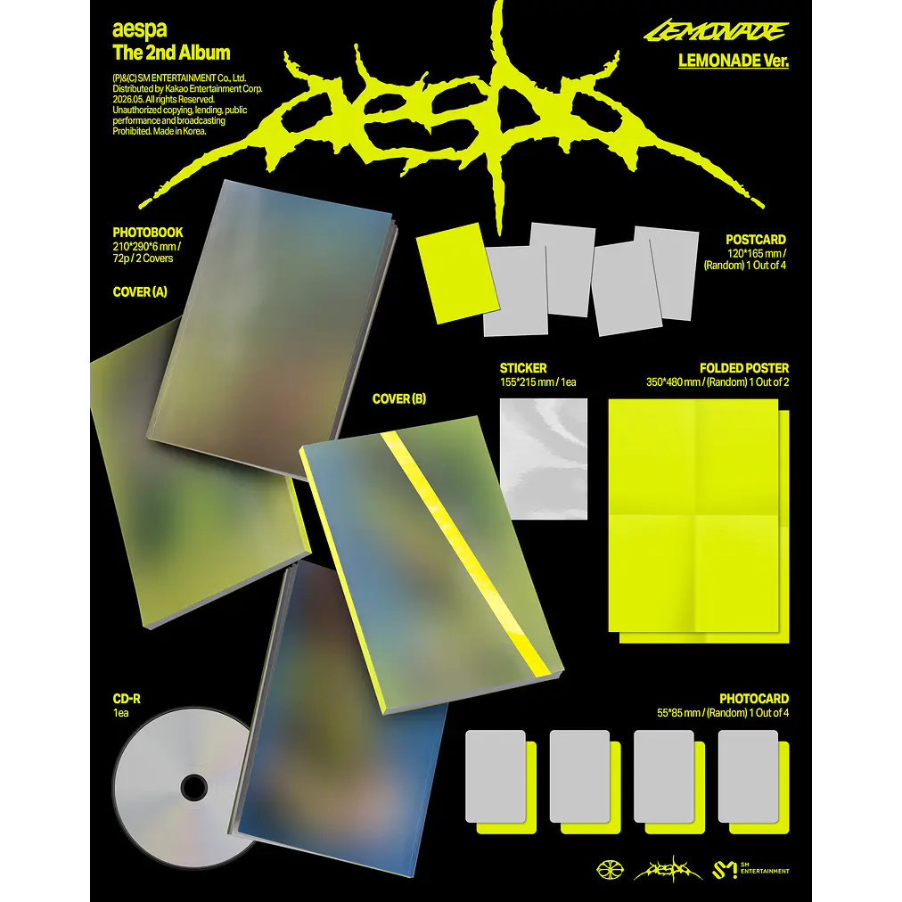 [PRE-VENTA] AESPA - LEMONADE (LEMONADE VER.) 2