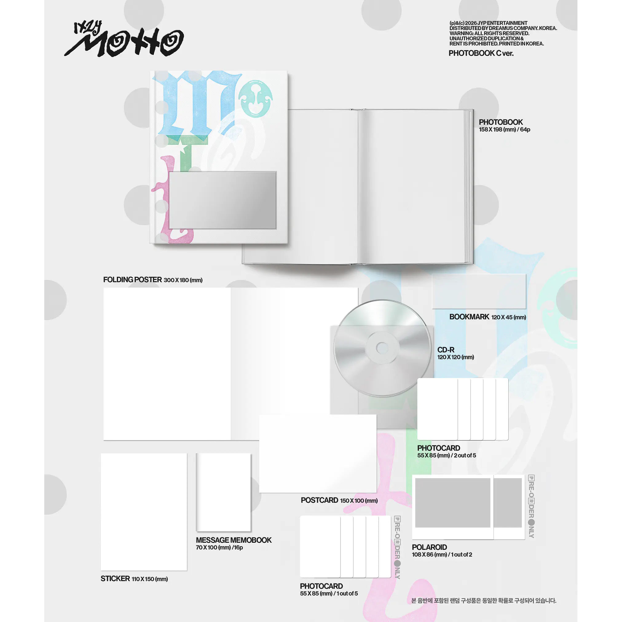 [PRE-VENTA] ITZY - MOTTO 7