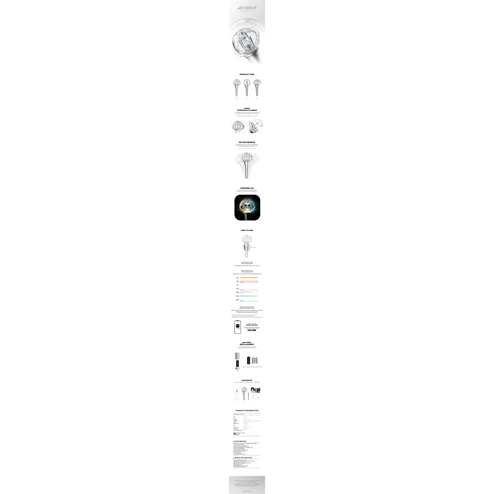 [PRE-VENTA] ATEEZ - OFFICIAL LIGHT STICK VER.3 2