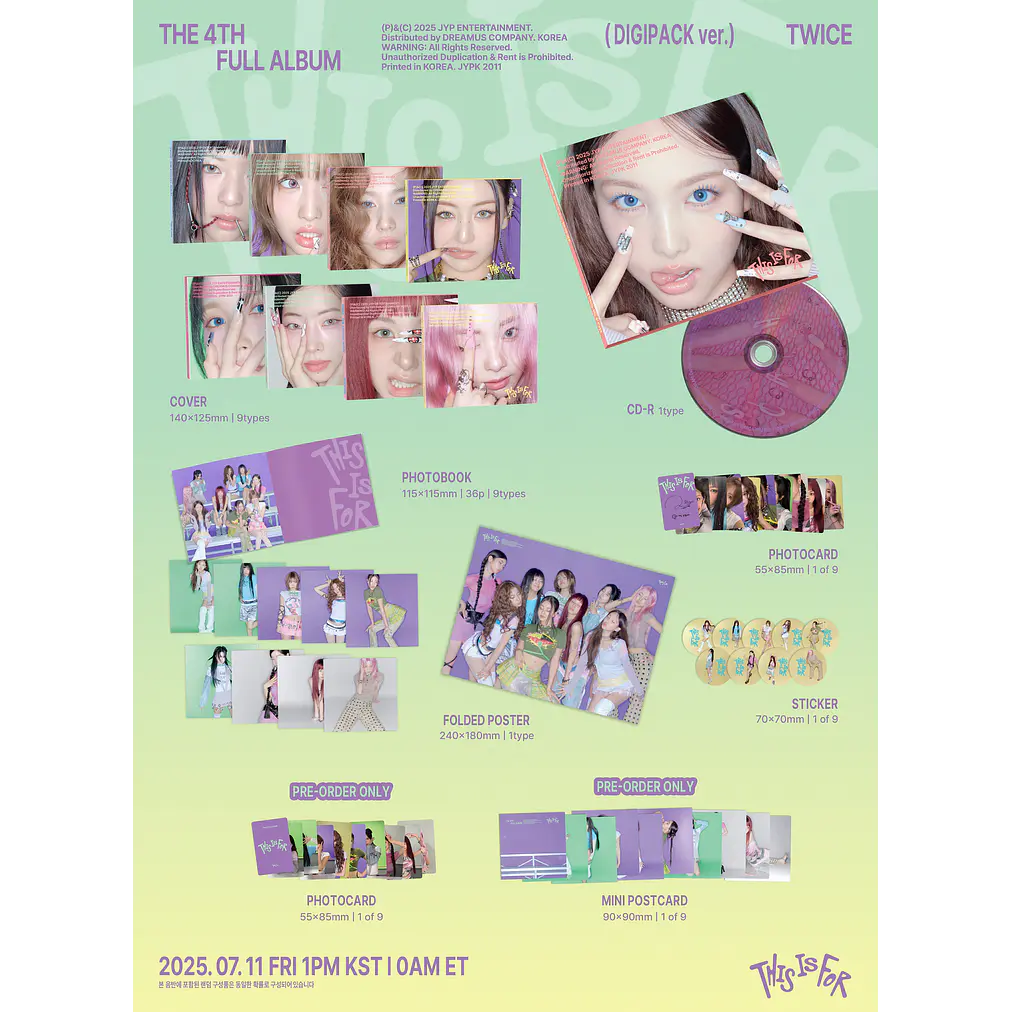 TWICE - THIS IS FOR (DIGIPACK VER.) 2