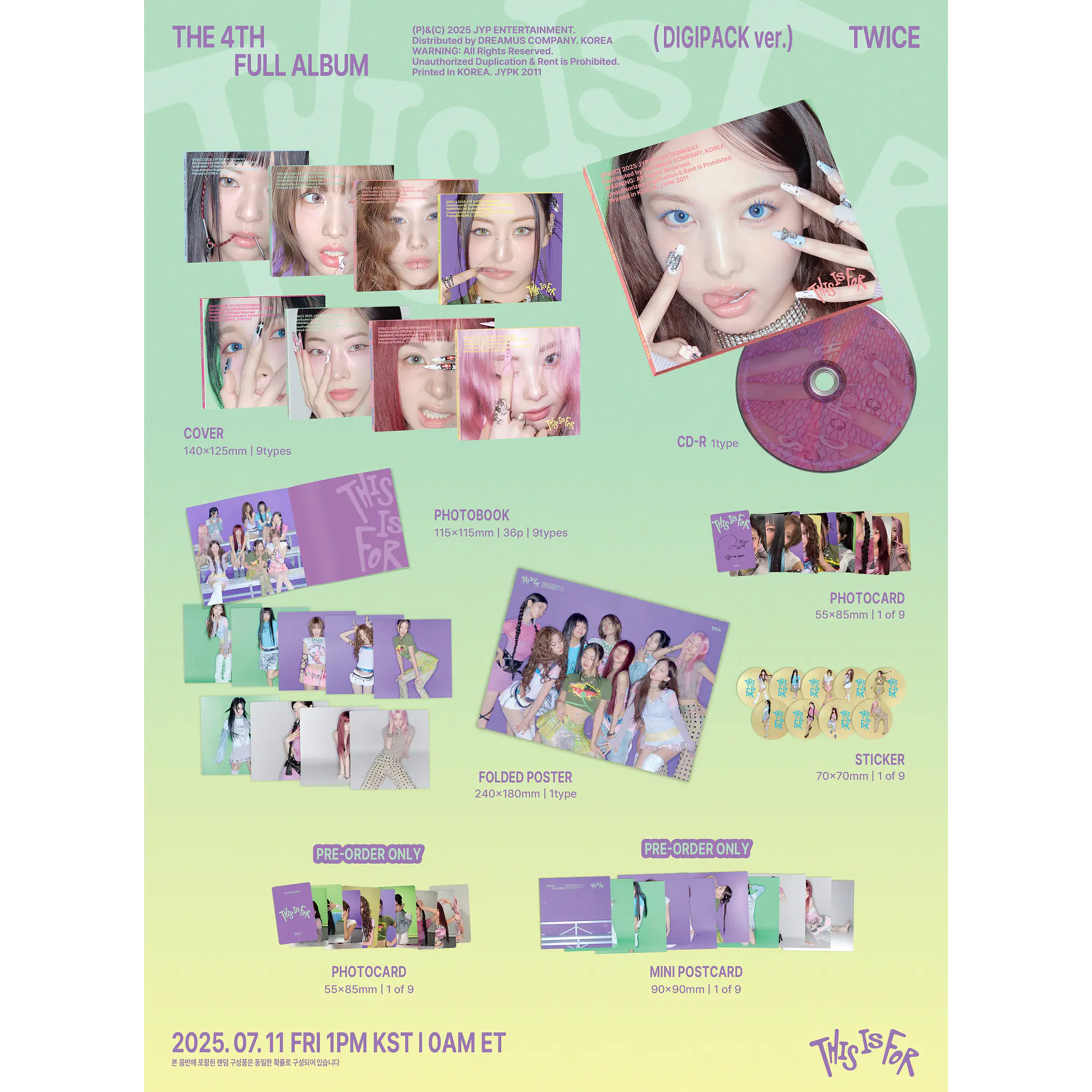 TWICE - THIS IS FOR (DIGIPACK VER.) 2