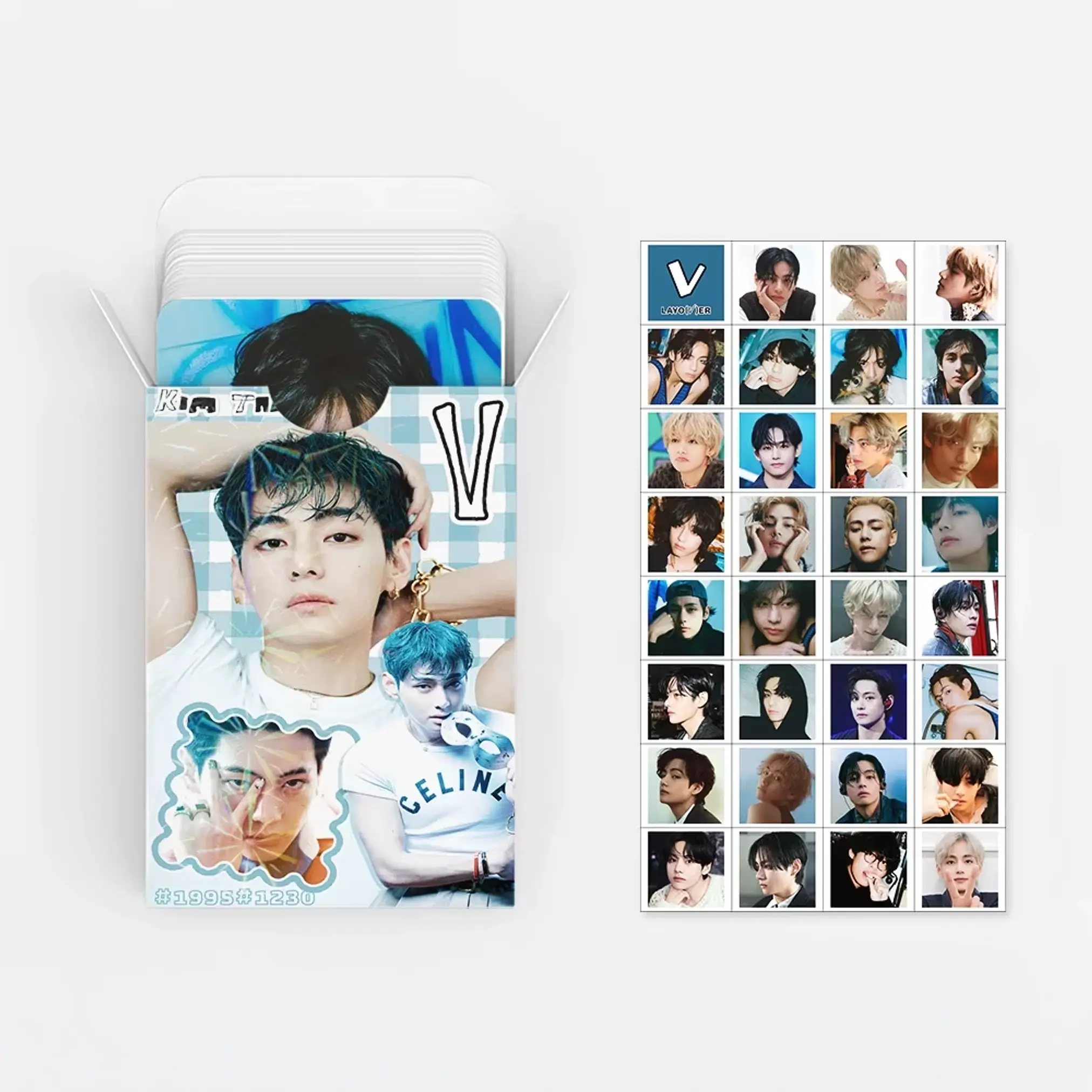 LOMOCARDS BTS V - WITH V 3