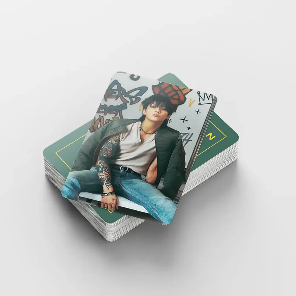 LOMOCARDS BTS JUNGKOOK - GOLDEN 4