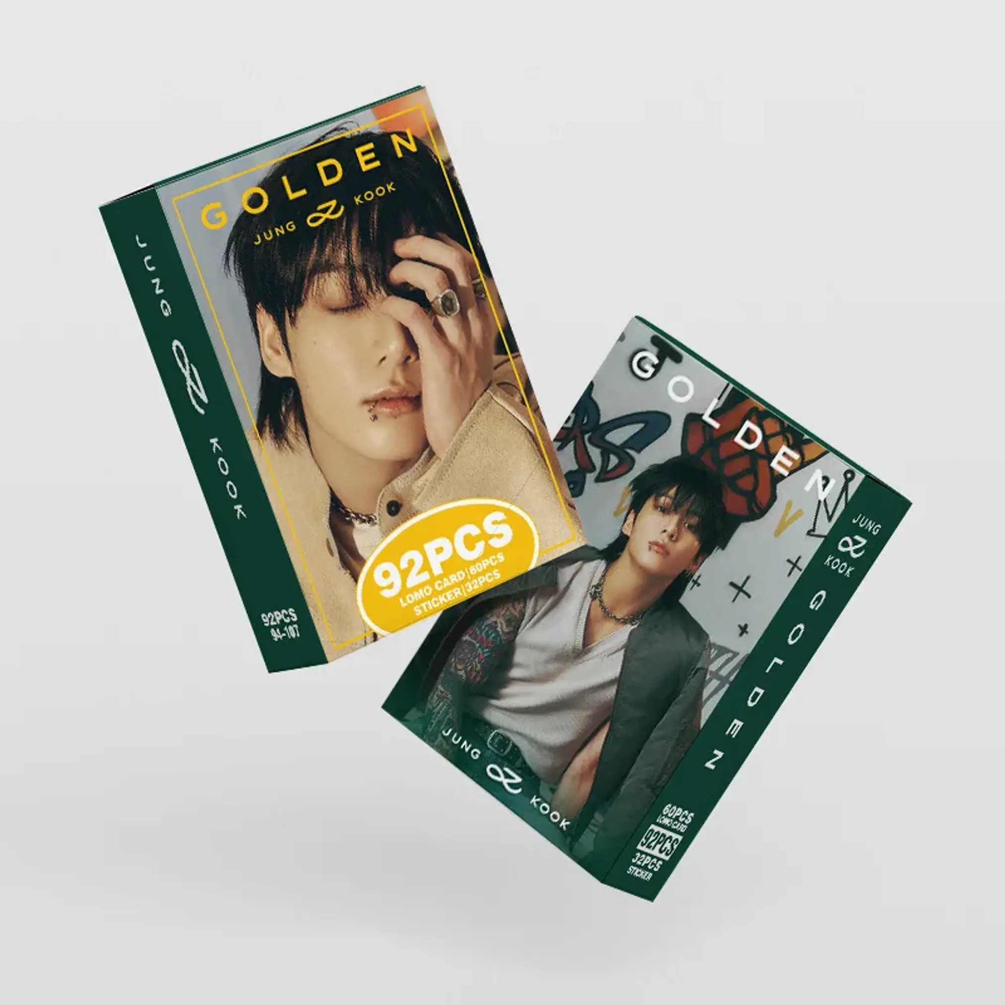 LOMOCARDS BTS JUNGKOOK - GOLDEN 5