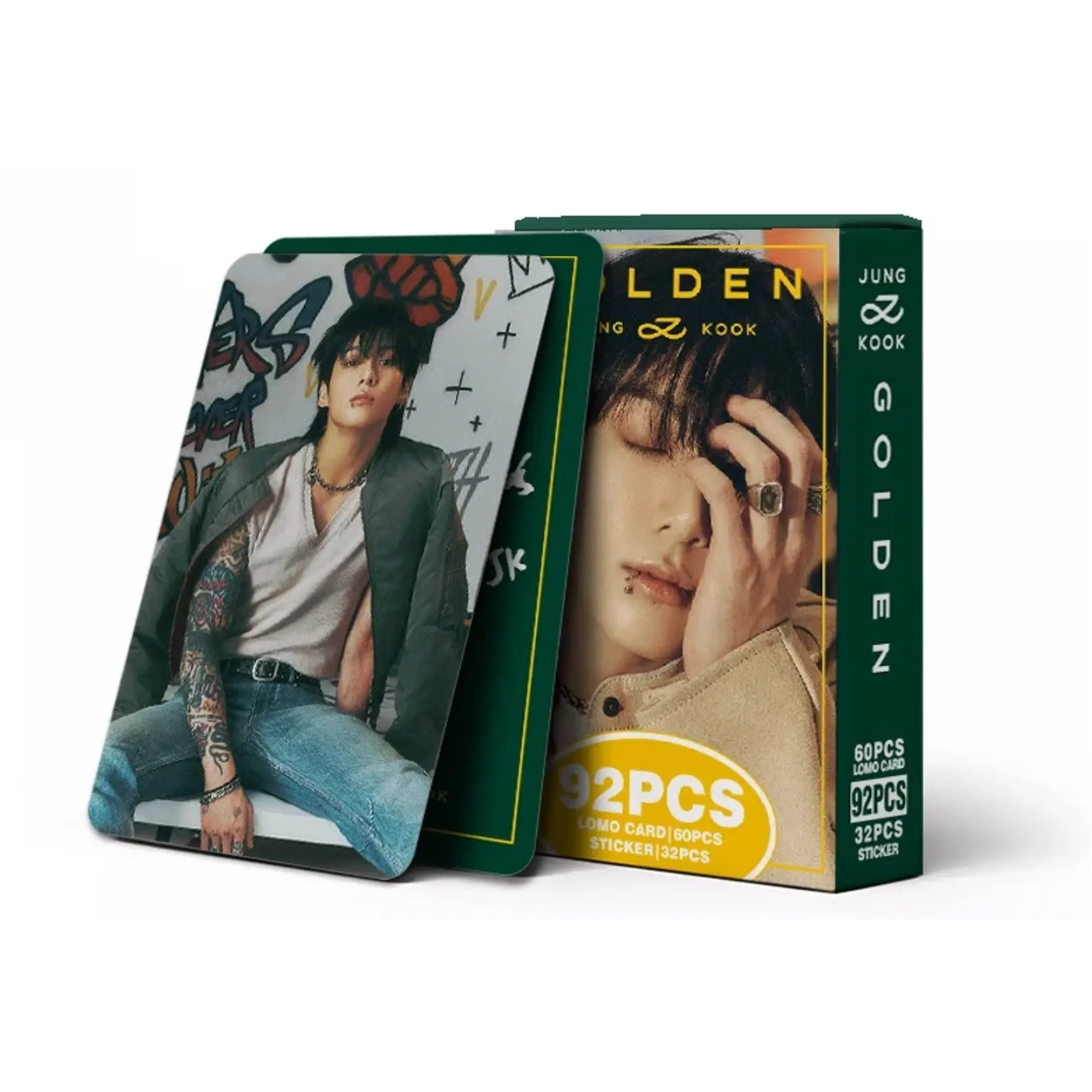 LOMOCARDS BTS JUNGKOOK - GOLDEN 3