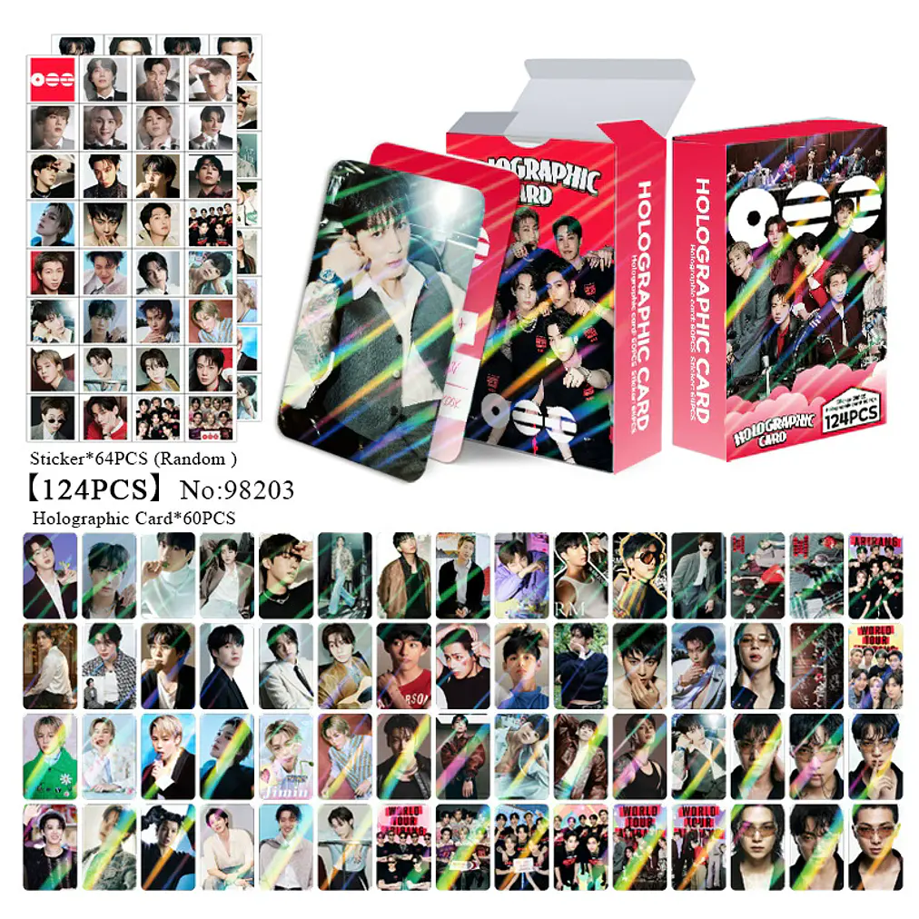 LOMOCARDS BTS - ARIRANG HOLOGRÁFICA 2