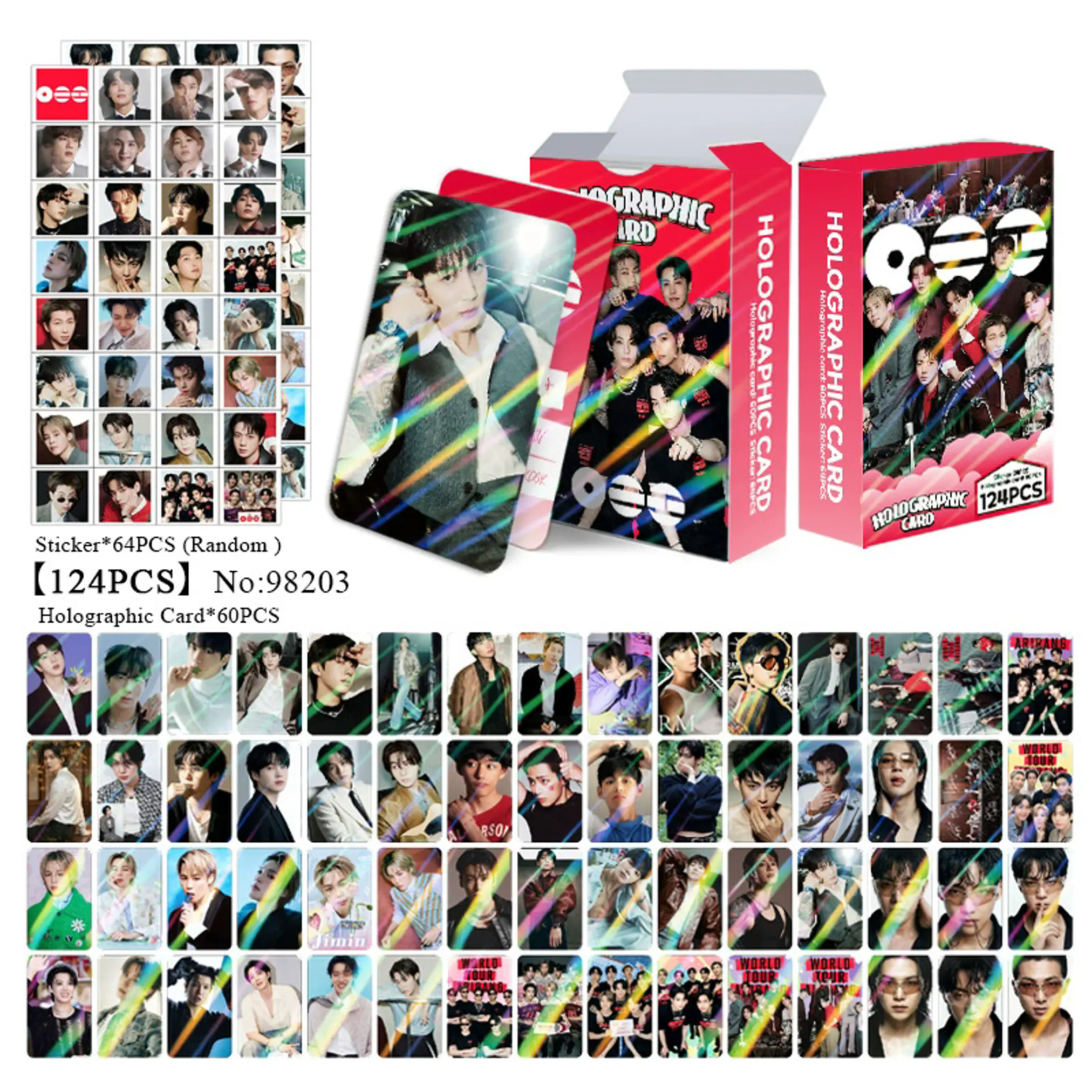 LOMOCARDS BTS - ARIRANG HOLOGRÁFICA 2