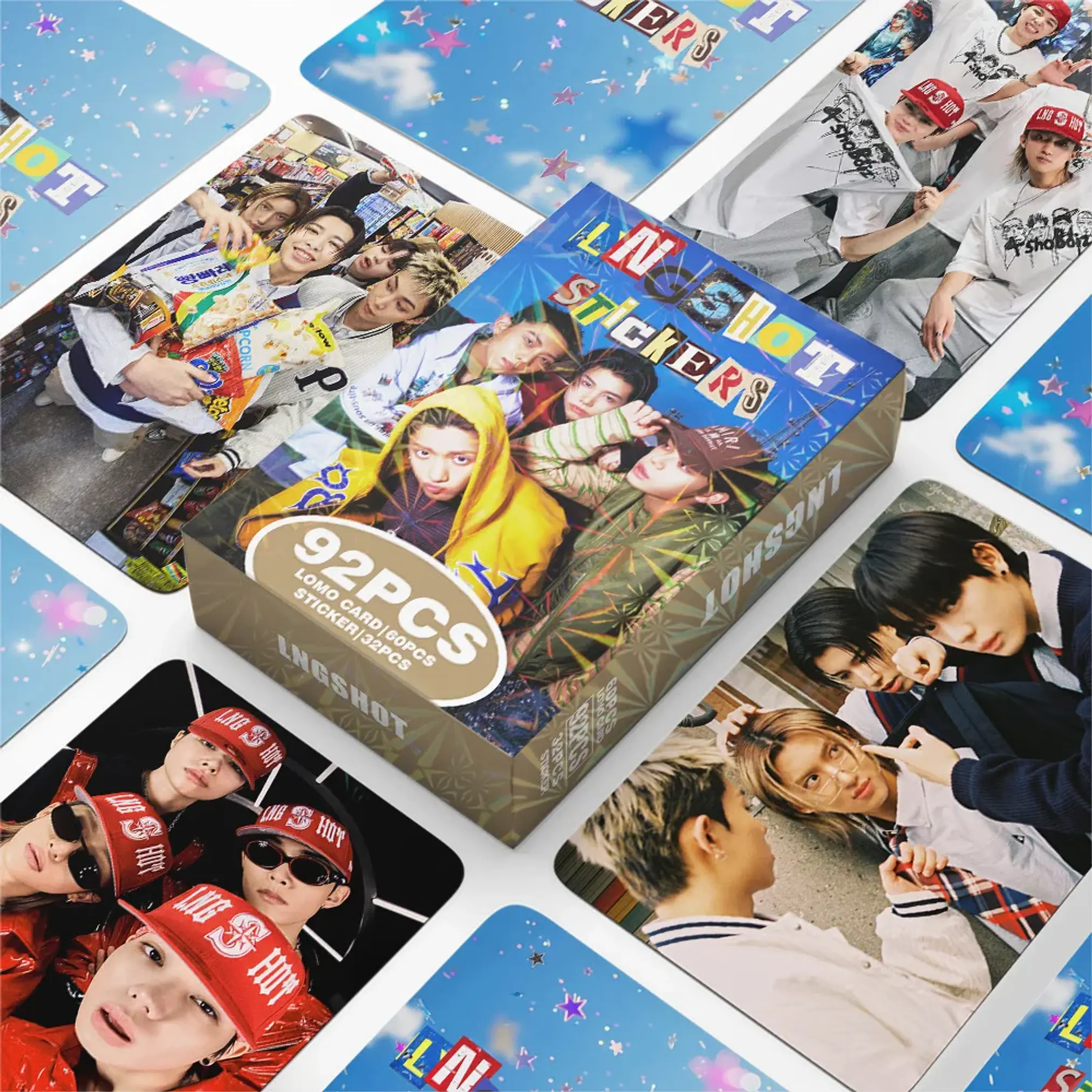 LOMOCARDS LNGSHOT - STICKERS 1