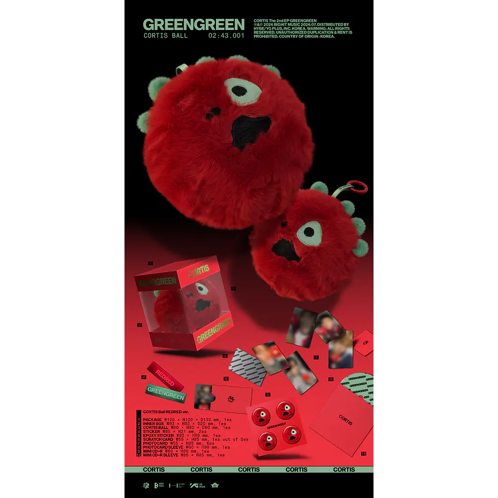 [PRE-VENTA] CORTIS - GREENGREEN (CORTIS BALL VER.) 3