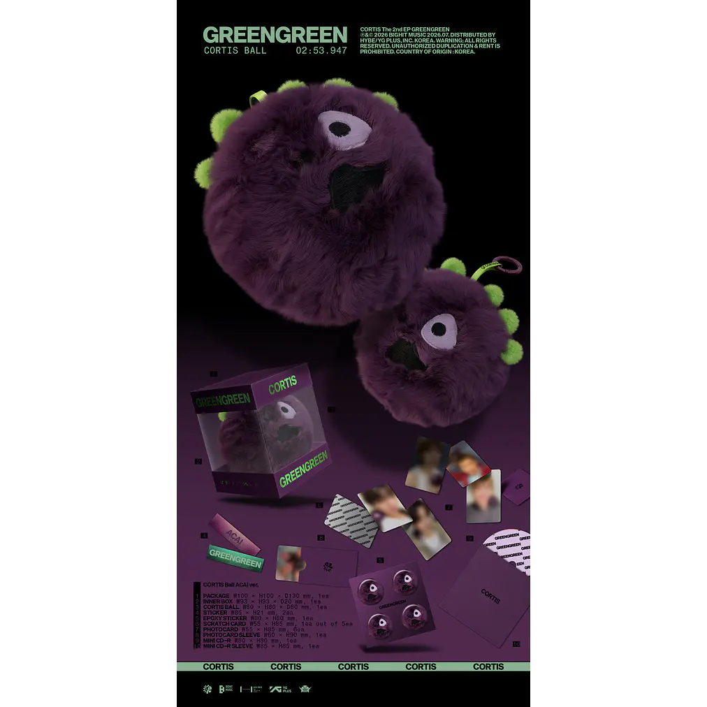 [PRE-VENTA] CORTIS - GREENGREEN (CORTIS BALL VER.) 4