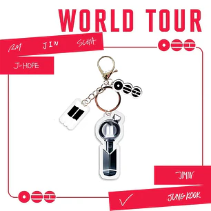 BTS - LLAVERO ACRÍLICO ARMY BOMB V.4