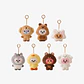 BT21 - BABY PLUSH KEYRING FLUFFY - Miniatura 1