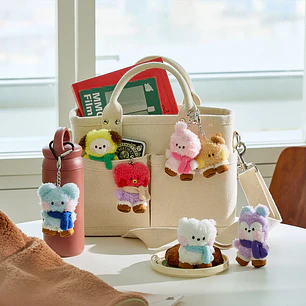 BT21 - MINI MININI DOLL KEYRING BOOTS EDITION