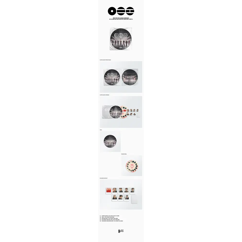 [PRE-VENTA] BTS - ARIRANG (613 LIMITED EDITION PICTURE DISC VINYL) 2