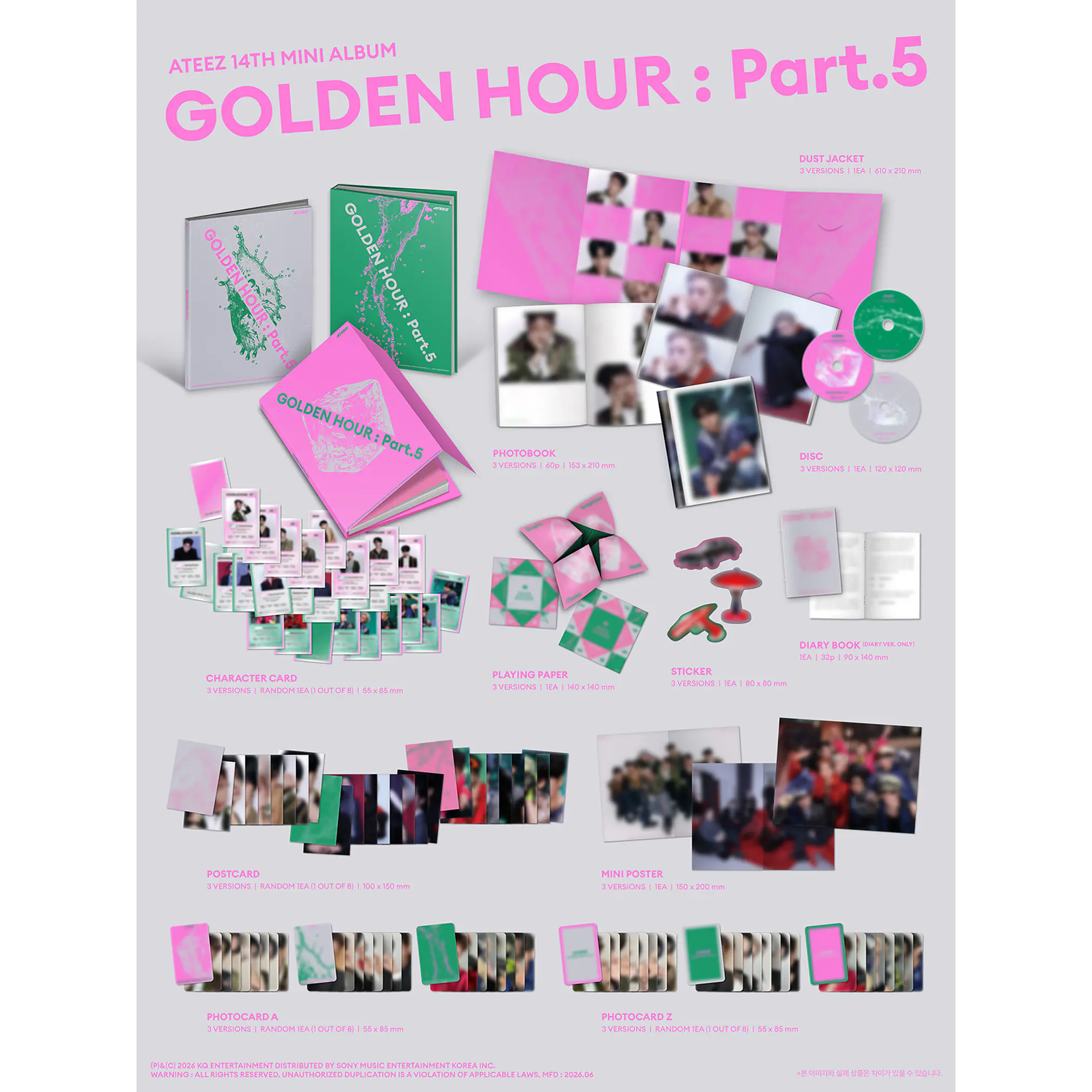 [PRE-VENTA] ATEEZ - GOLDEN HOUR PART. 5 5