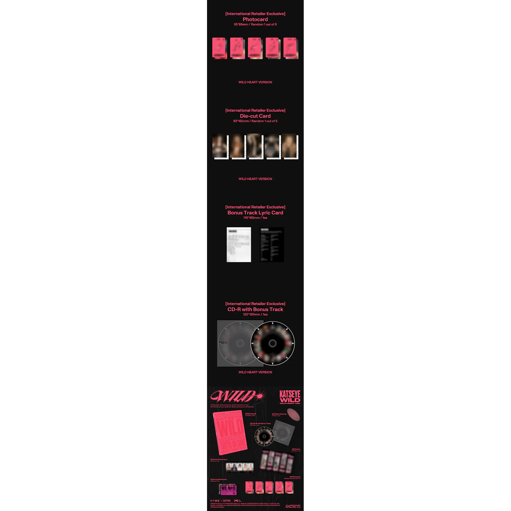 [PRE-VENTA] KATSEYE - WILD (INTERNACIONAL RETAILER EXCLUSIVE) 2
