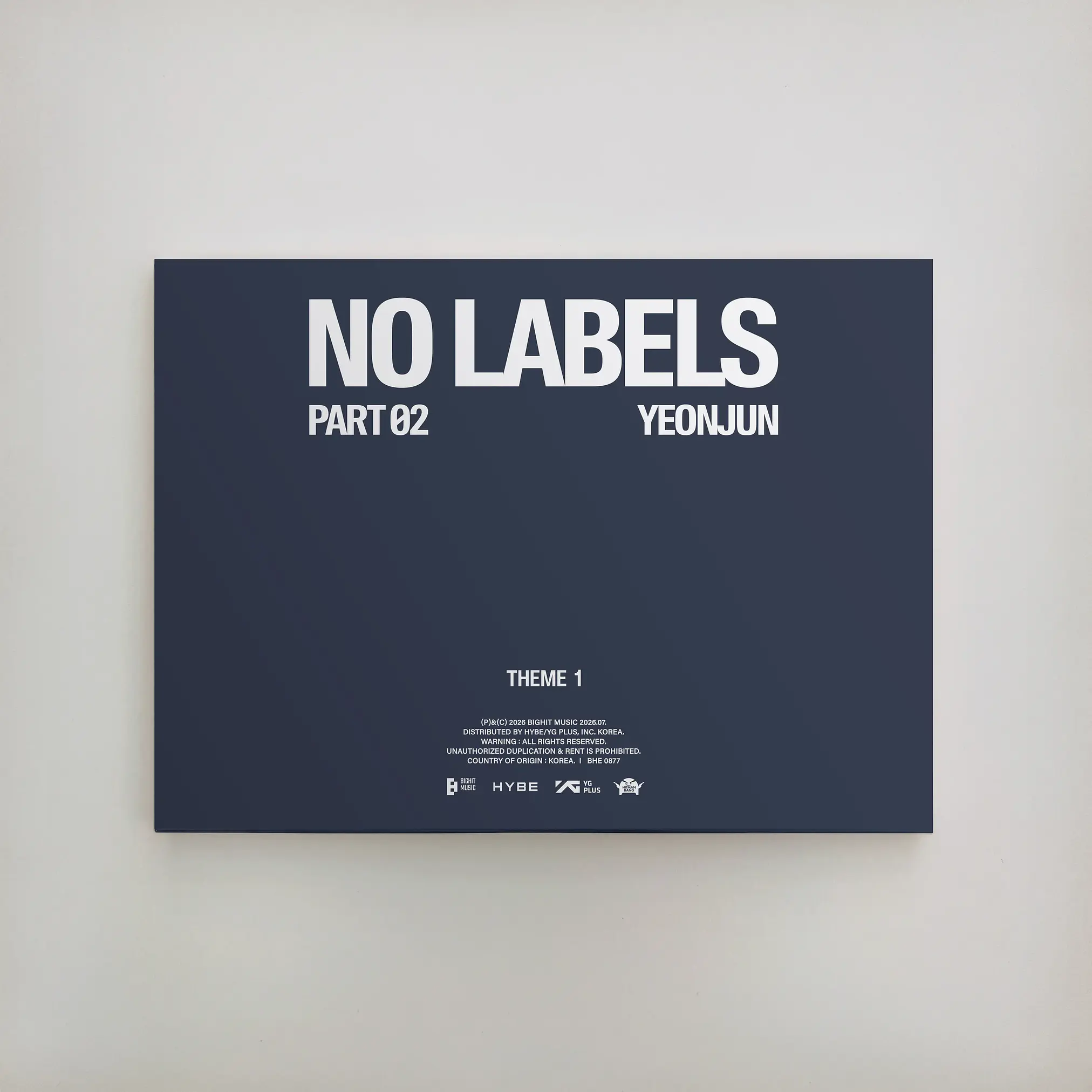 TOMORROW X TOGETHER YEONJUN - NO LABELS PART 02 2