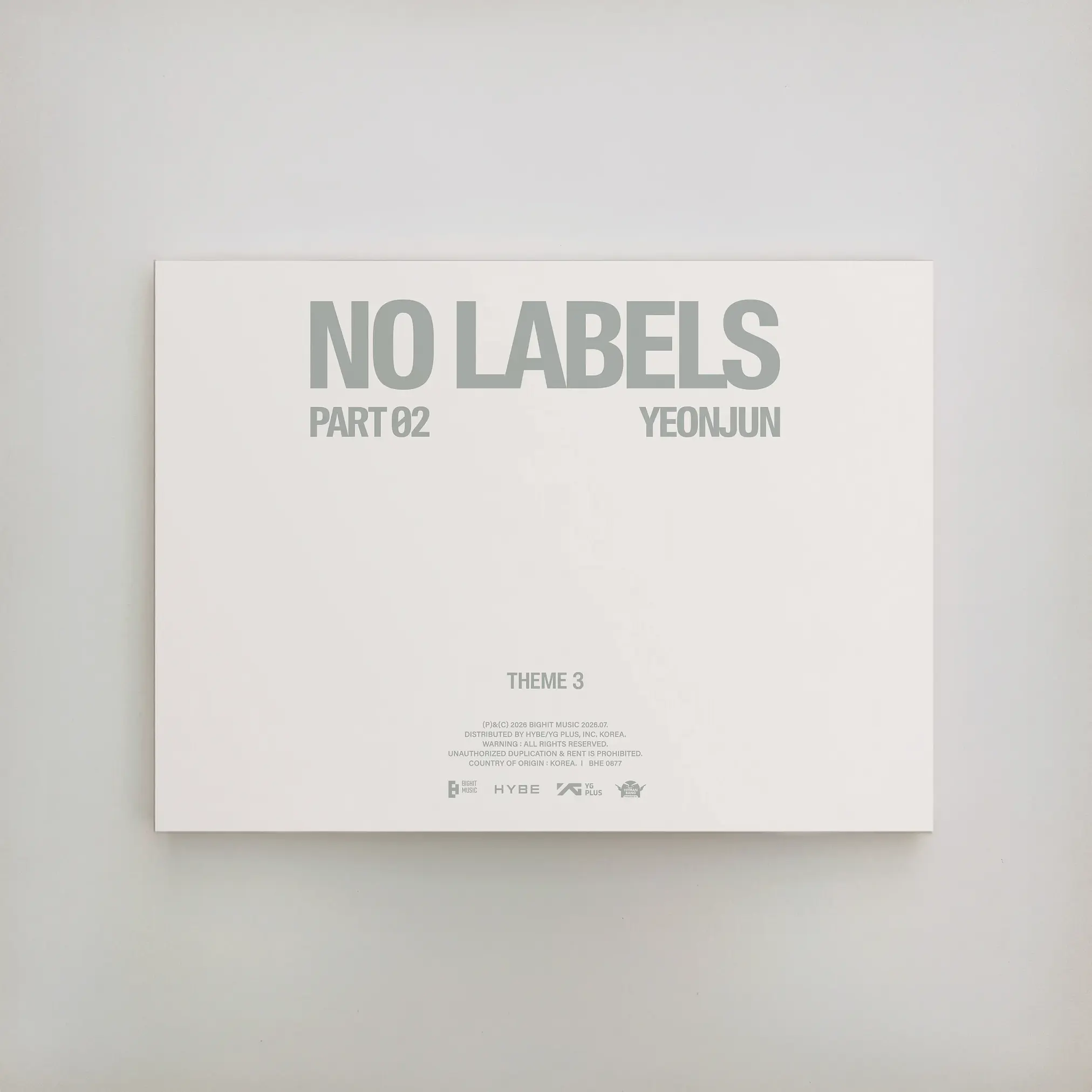 TOMORROW X TOGETHER YEONJUN - NO LABELS PART 02 4