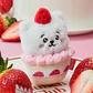 BT21 - STRAWBERRY TART PLUSH KEYRING - Miniatura 4