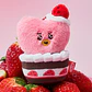 BT21 - STRAWBERRY TART PLUSH KEYRING - Miniatura 8