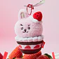 BT21 - STRAWBERRY TART PLUSH KEYRING - Miniatura 9