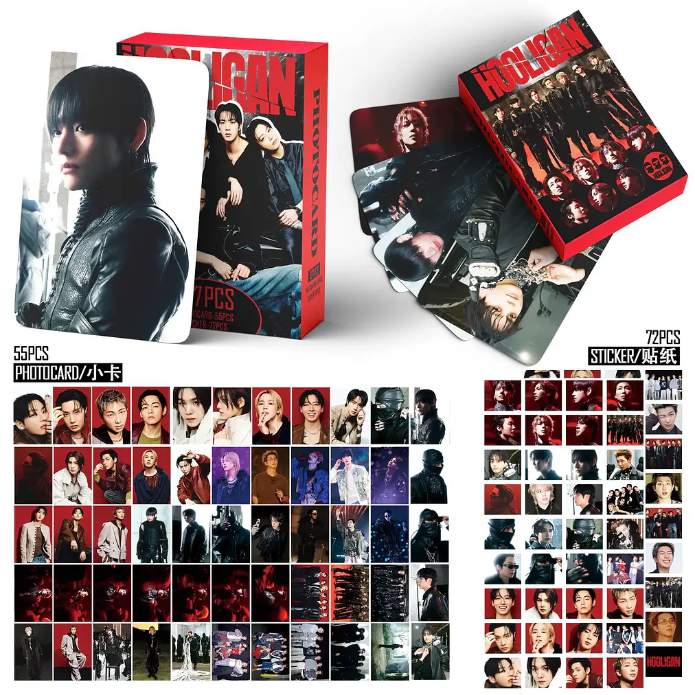 LOMOCARDS BTS - HOOLIGAN 2