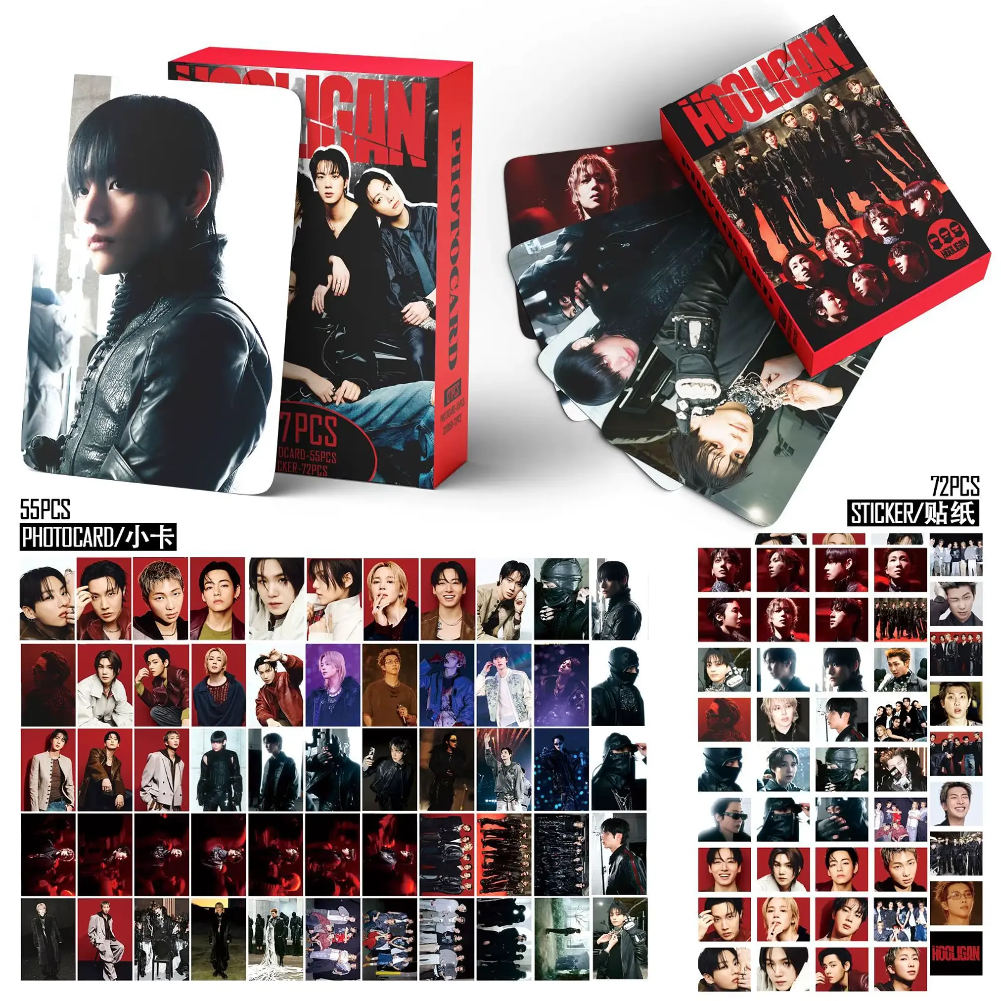 LOMOCARDS BTS - HOOLIGAN 2