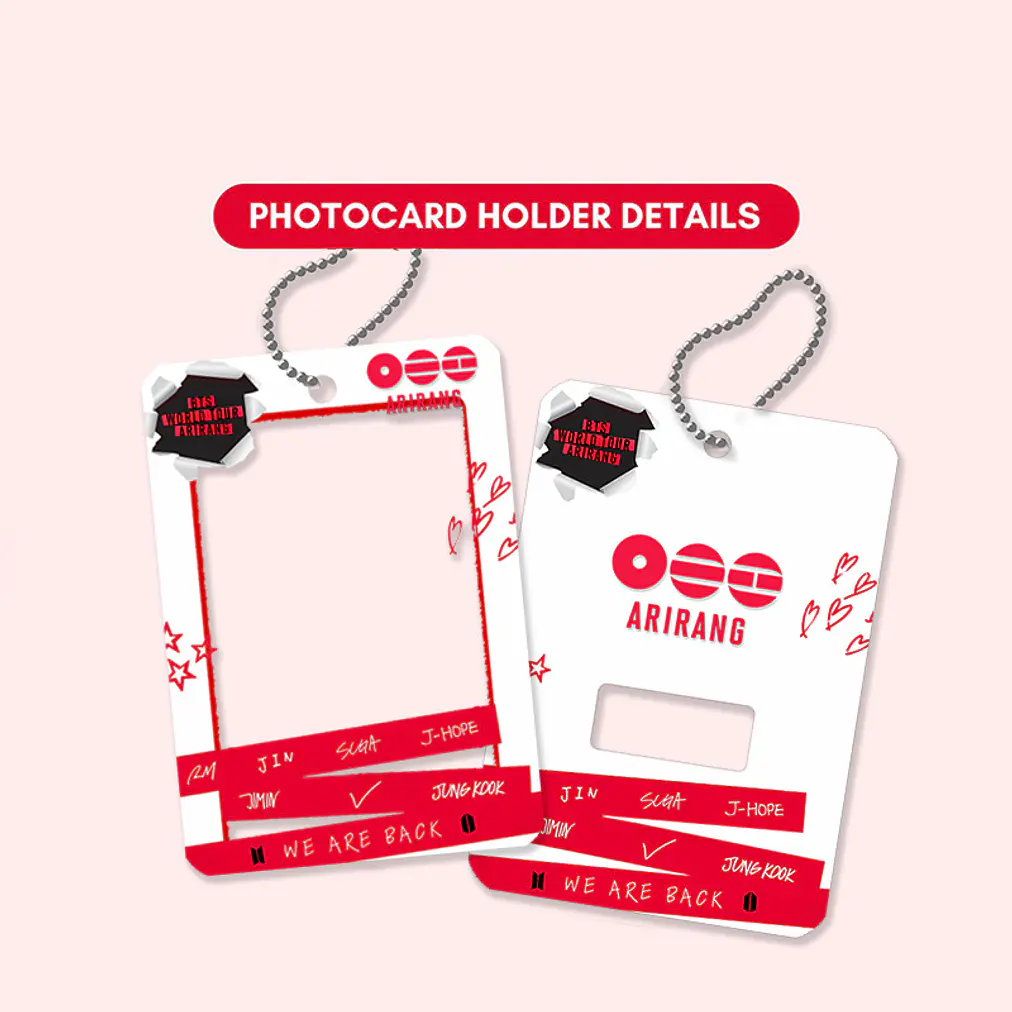BTS - PHOTOCARD HOLDERS ARIRANG 1