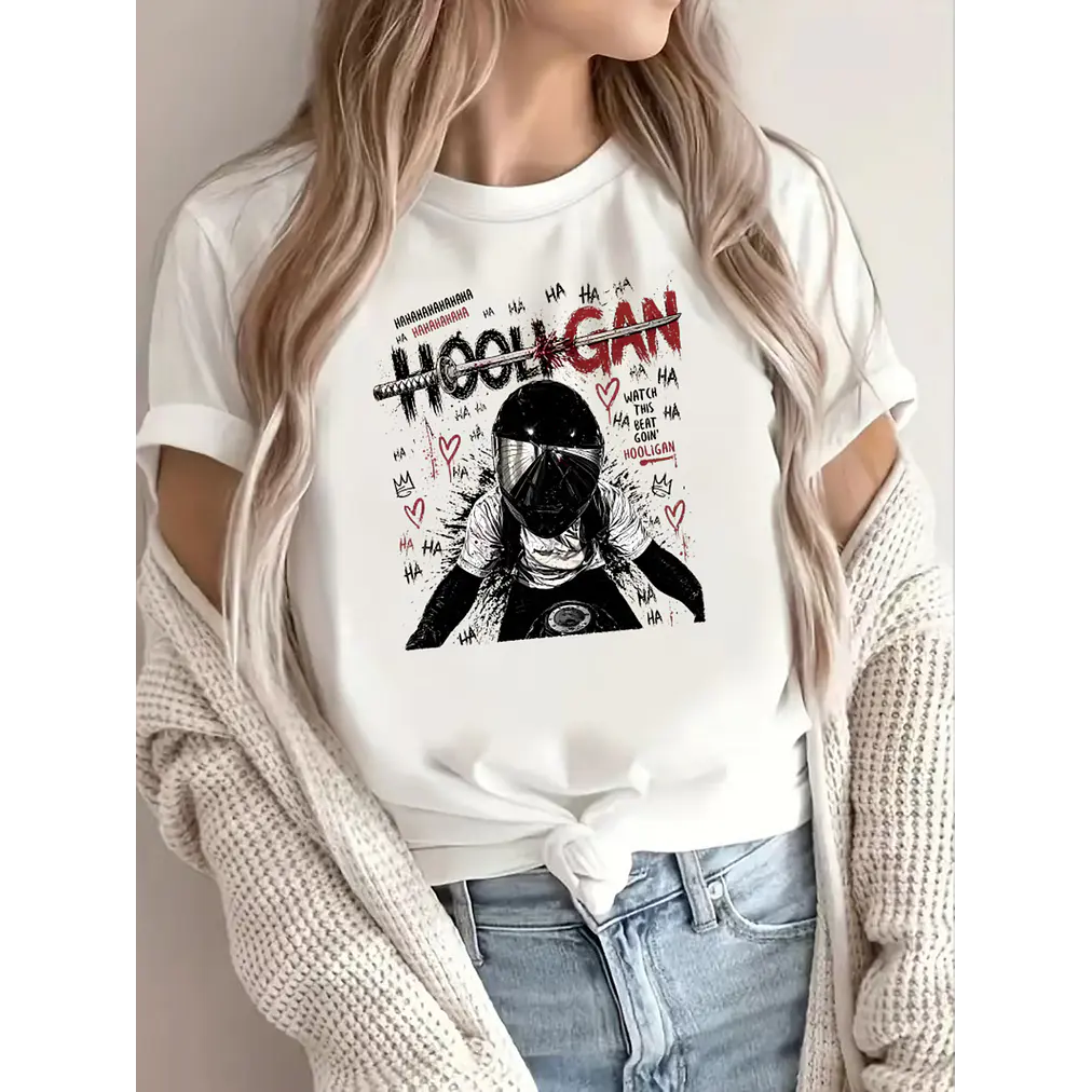 POLERA BTS JUNGKOOK - HOOLIGAN BLANCO 2