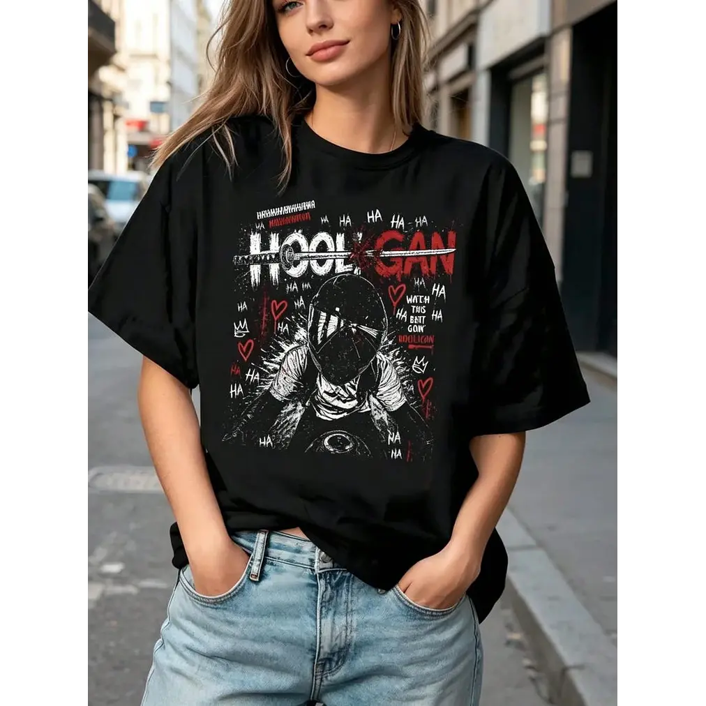 POLERA BTS JUNGKOOK - HOOLIGAN NEGRA 2