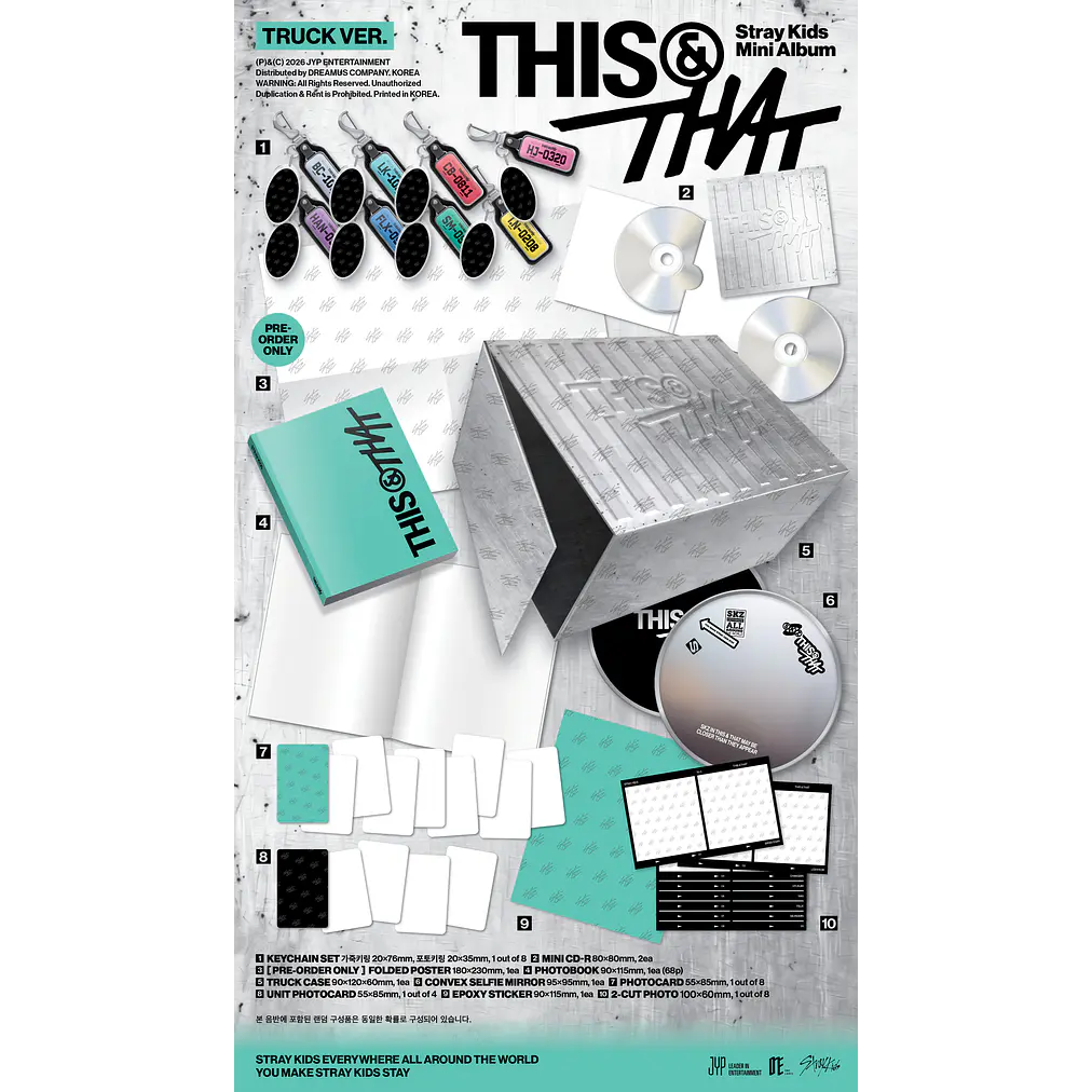 [PRE-VENTA] STRAY KIDS - THIS & THAT (TRUCK VER.) (LIMITED VER.) 2