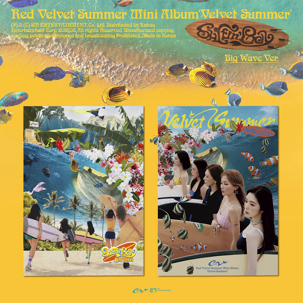 RED VELVET - VELVET SUMMER (BIG WAVE VER.)  1