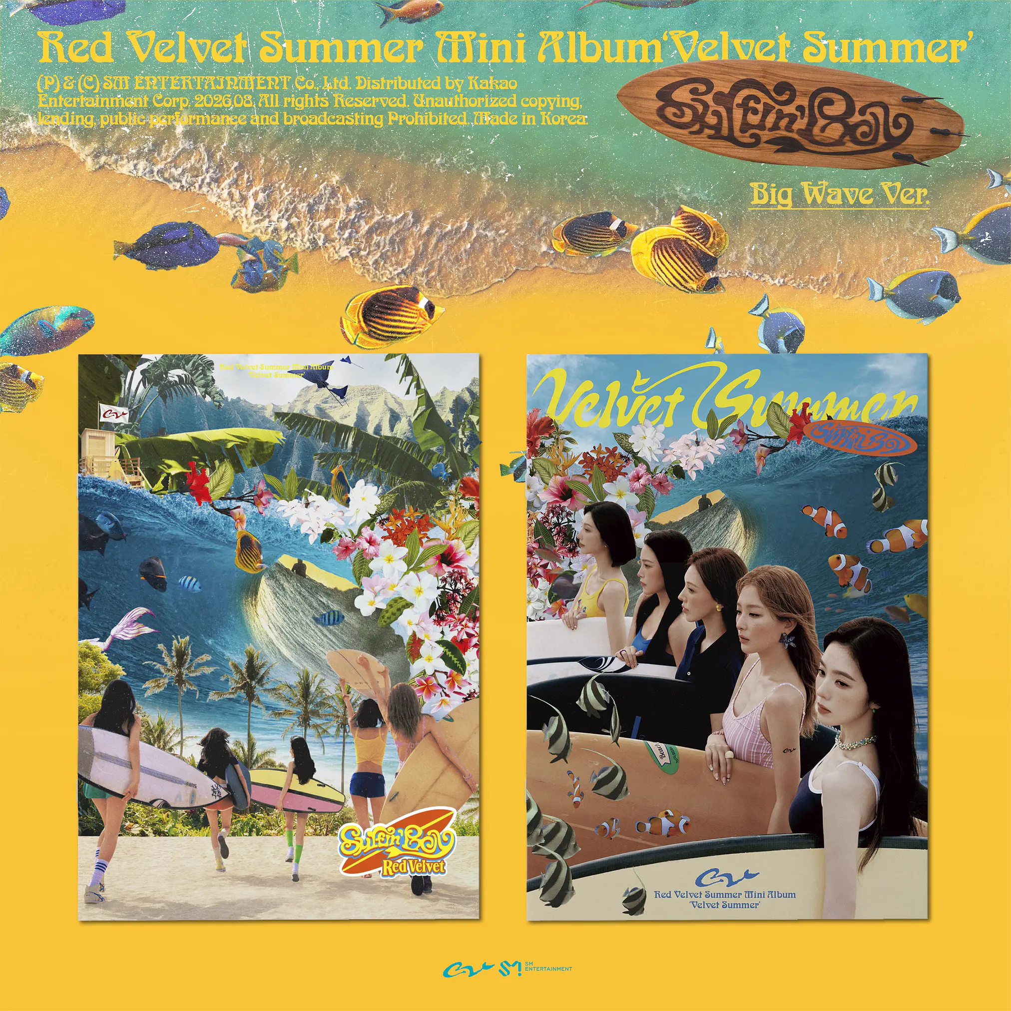 RED VELVET - VELVET SUMMER (BIG WAVE VER.)  1