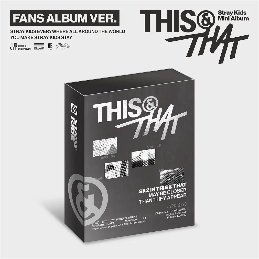 STRAY KIDS - THIS & THAT (FANS ALBUMS VER.) 1