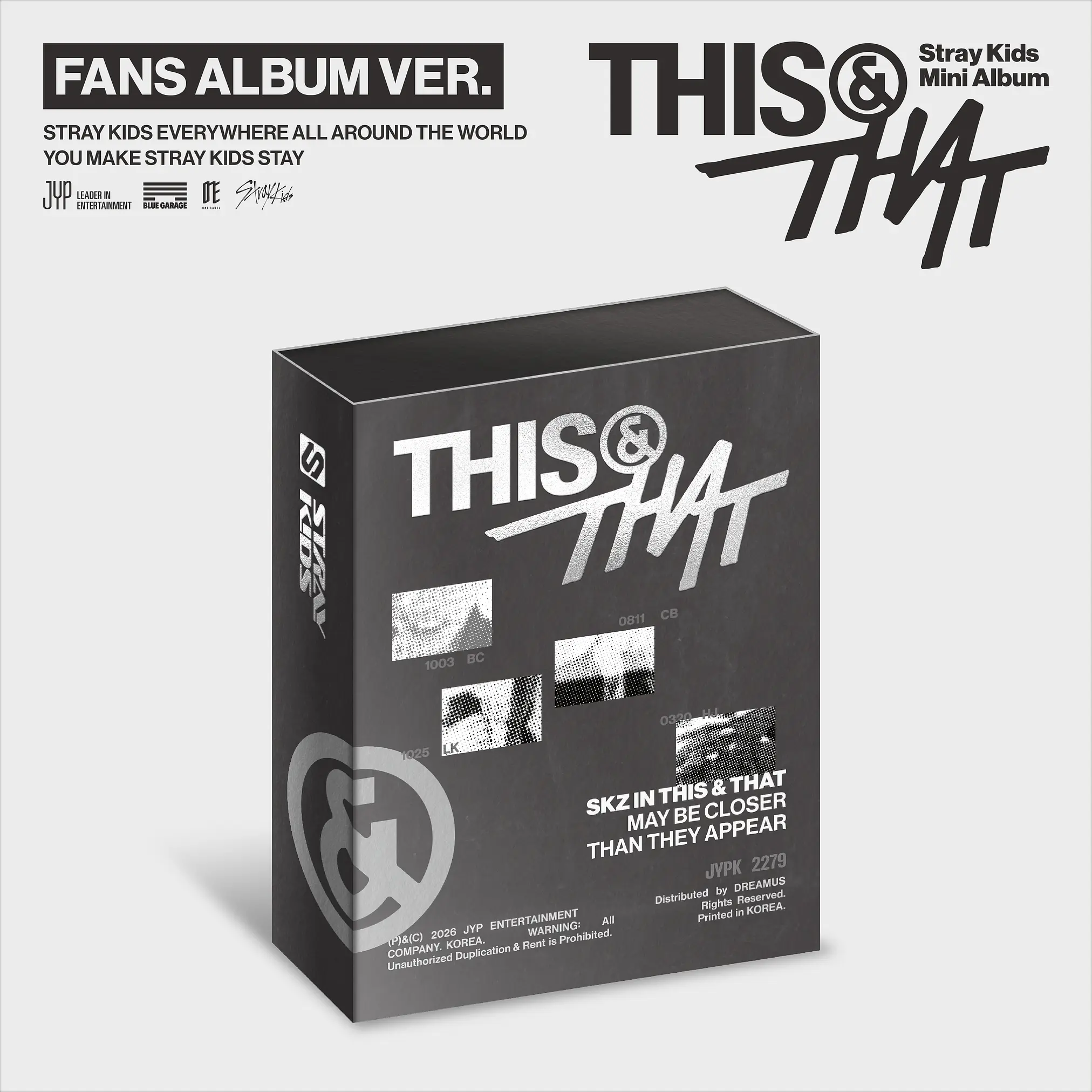 STRAY KIDS - THIS & THAT (FANS ALBUMS VER.) 1