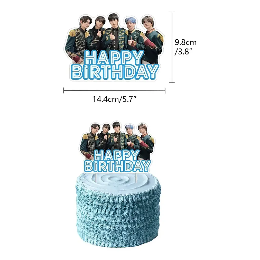 COTILLÓN TOMORROW X TOGETHER - HAPPY BIRTHDAY 4