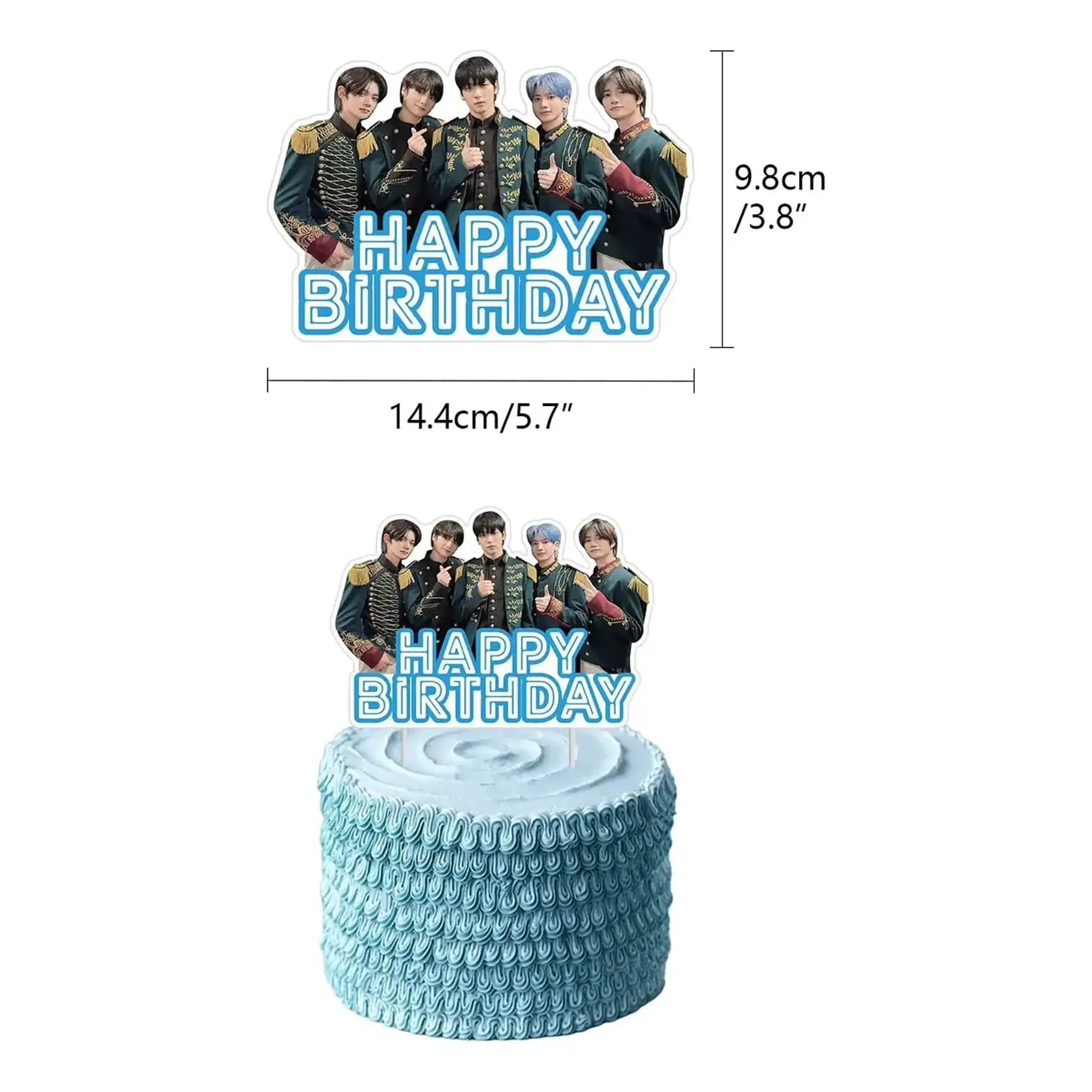 COTILLÓN TOMORROW X TOGETHER - HAPPY BIRTHDAY 4