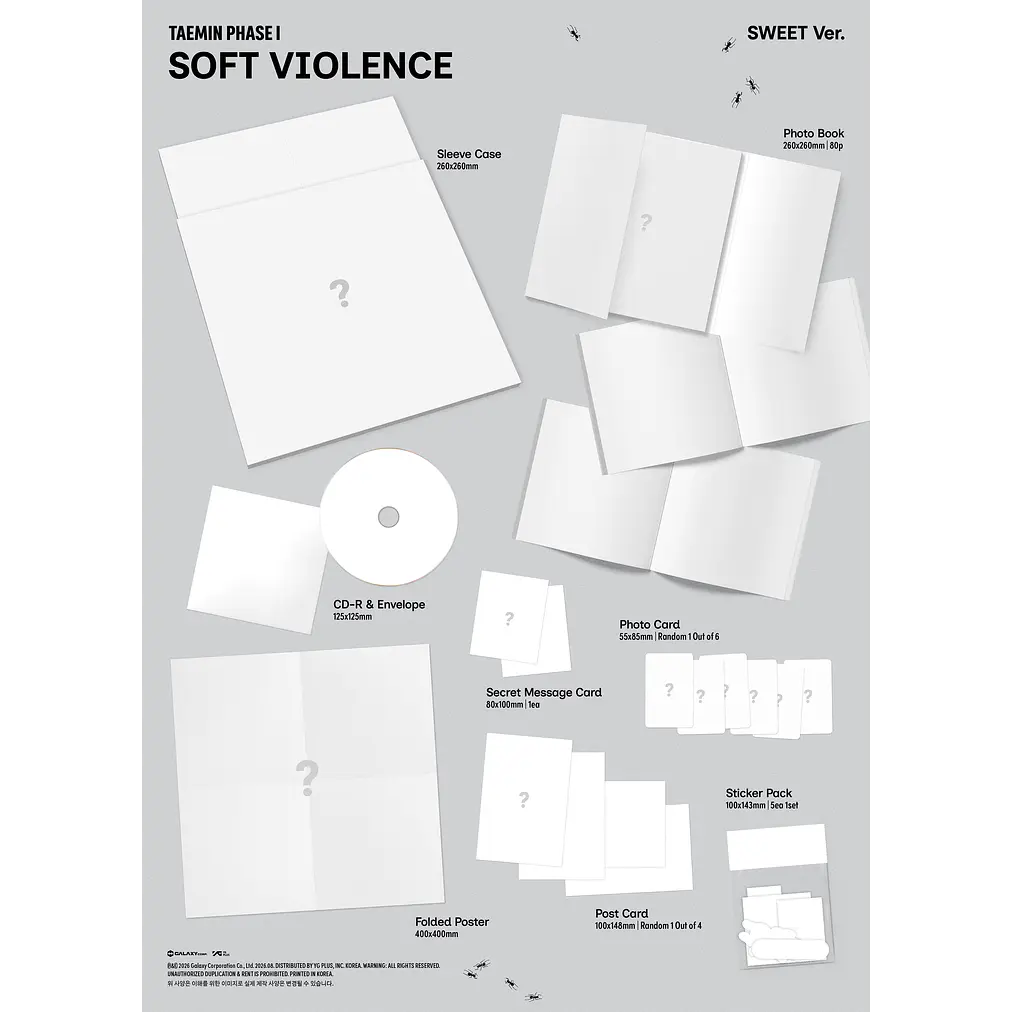 [PRE-VENTA] SHINEE TAEMIN - PHASE I : SOFT VIOLENCE (PHOTOBOOK VER.) 4