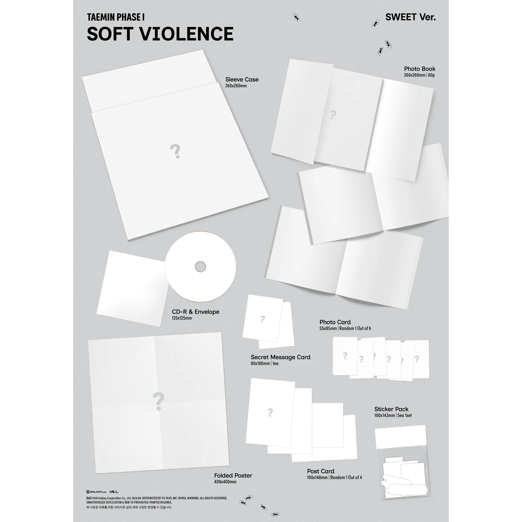 [PRE-VENTA] SHINEE TAEMIN - PHASE I : SOFT VIOLENCE (PHOTOBOOK VER.) 4