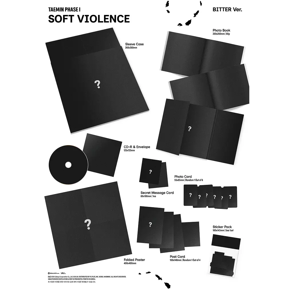 [PRE-VENTA] SHINEE TAEMIN - PHASE I : SOFT VIOLENCE (PHOTOBOOK VER.) 5