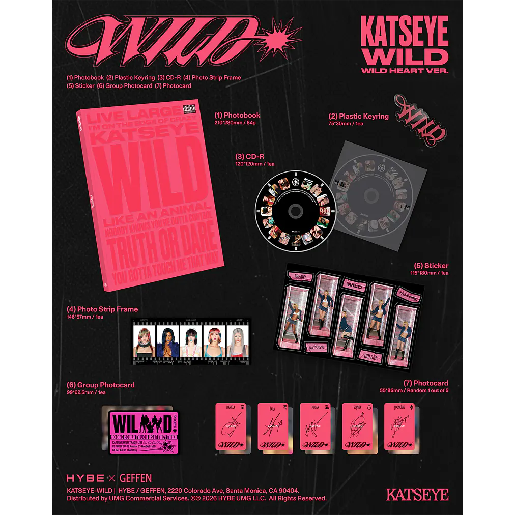[PRE-VENTA] KATSEYE - WILD 5
