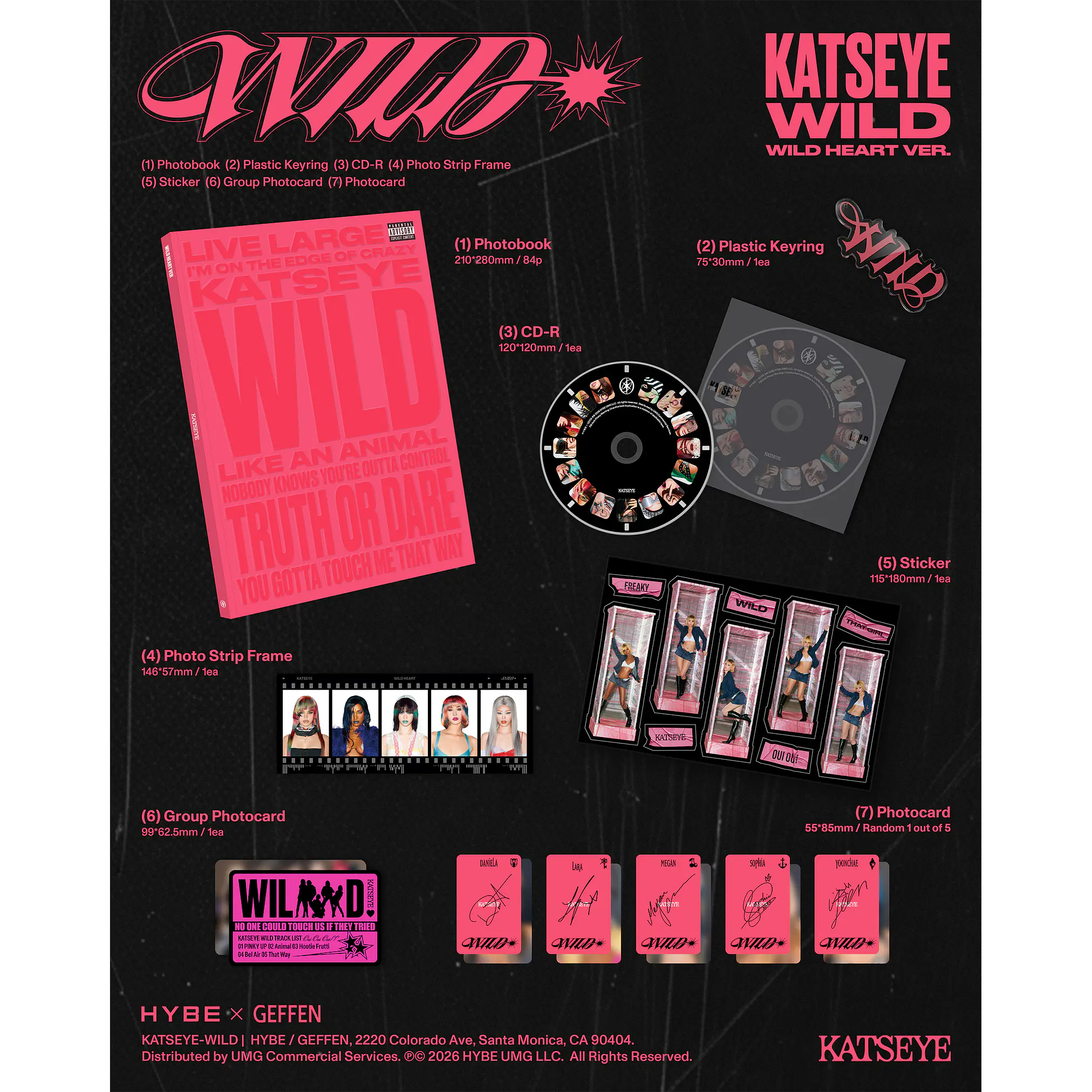 [PRE-VENTA] KATSEYE - WILD 5