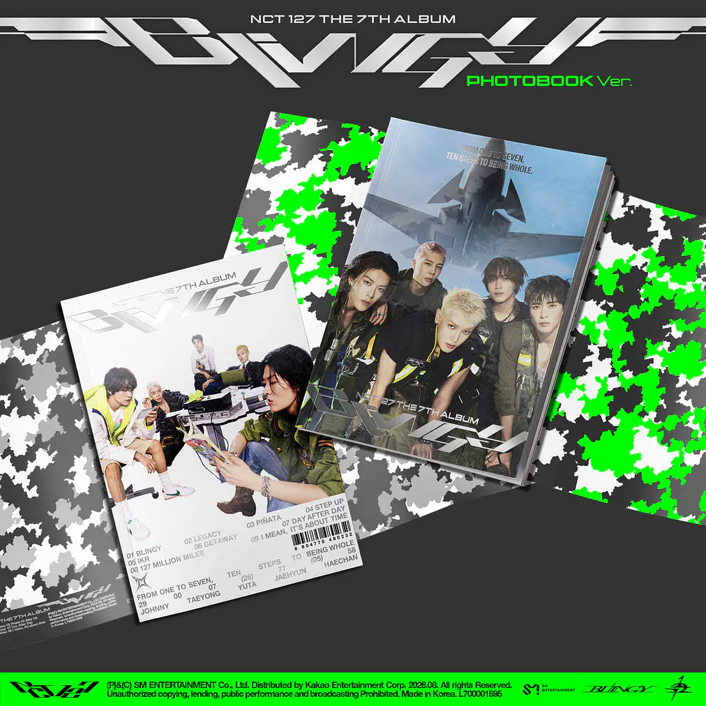 [PRE-VENTA] NCT 127 - BLINGY (PHOTOBOOK VER.) 1