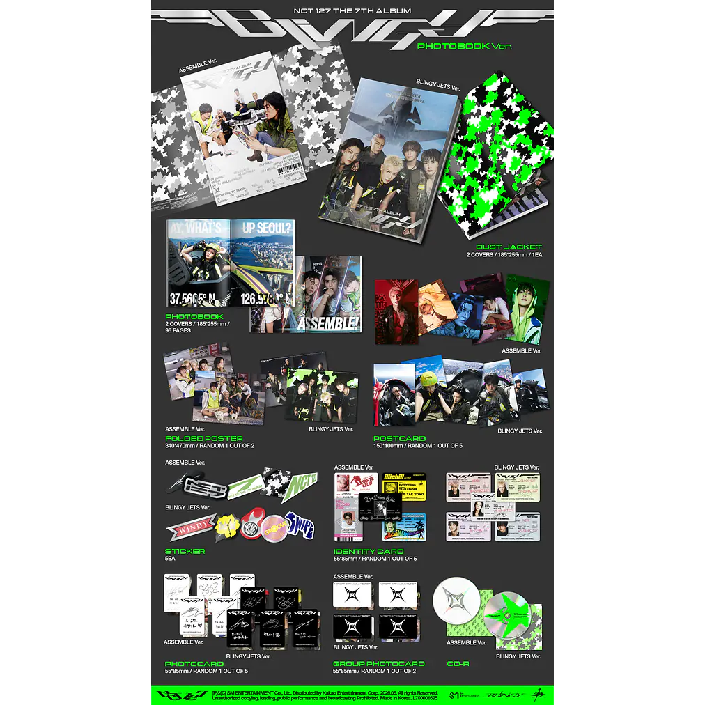 [PRE-VENTA] NCT 127 - BLINGY (PHOTOBOOK VER.) 2