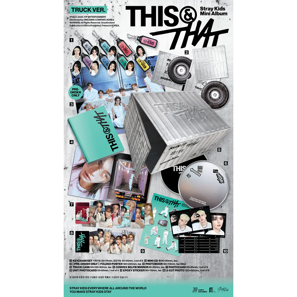 STRAY KIDS - THIS & THAT (TRUCK VER.) (LIMITED VER.) 2