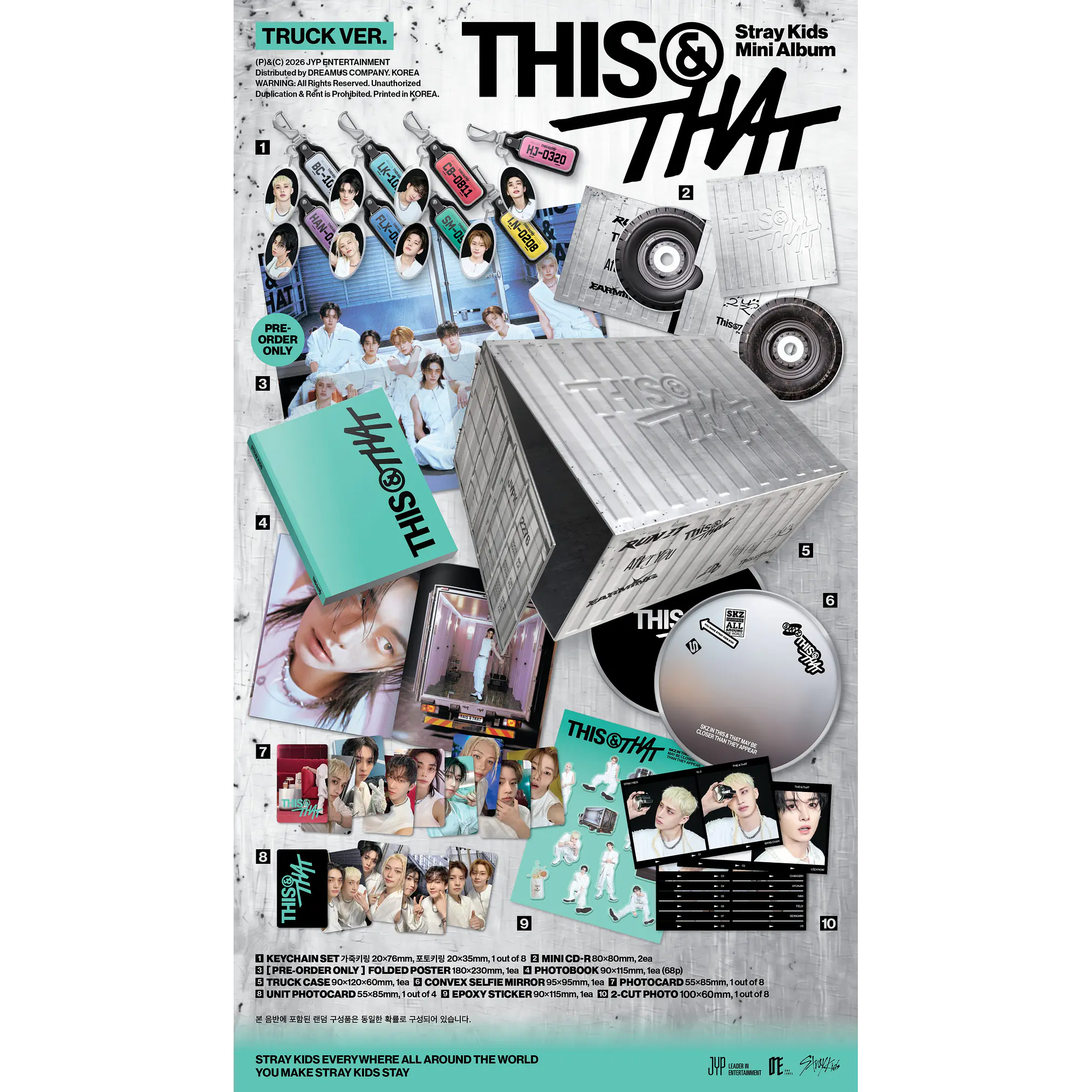 STRAY KIDS - THIS & THAT (TRUCK VER.) (LIMITED VER.) 2