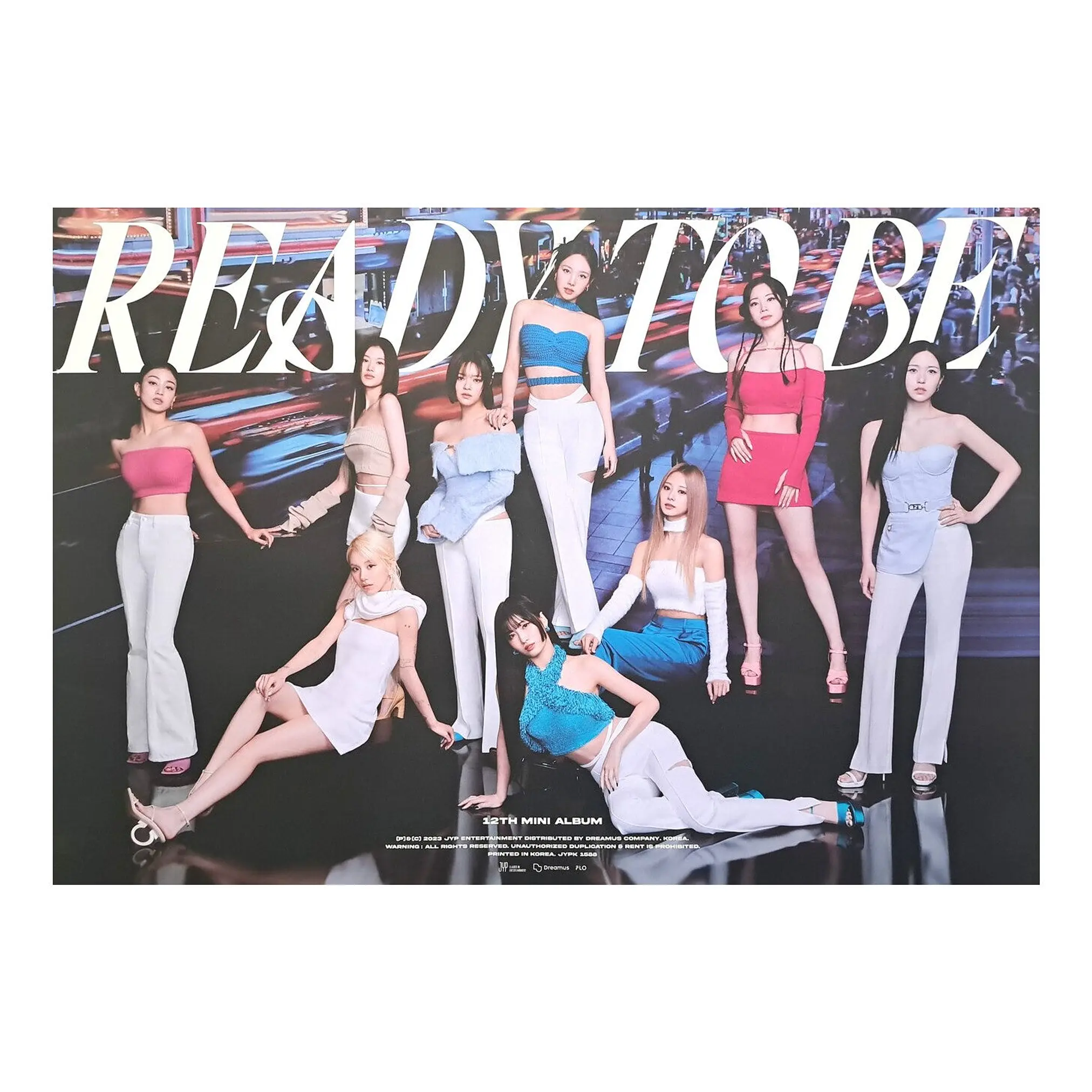 POSTER OFICIAL TWICE - READY TO BE  1