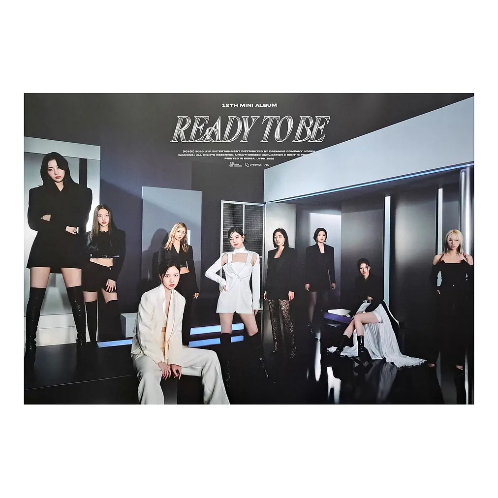 POSTER OFICIAL TWICE - READY TO BE  2